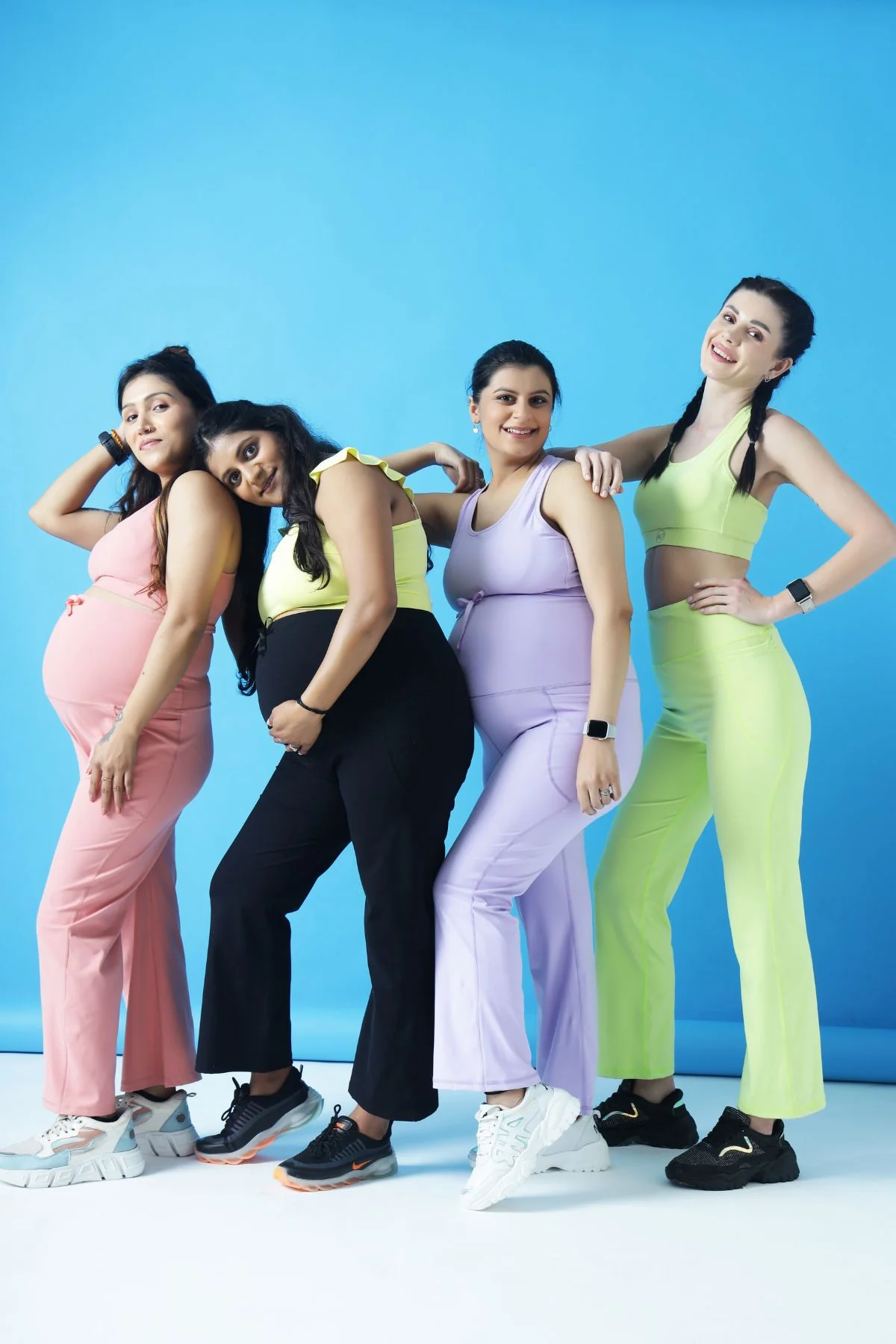 Full Bump-Coverage Black Flair Maternity Pants - Image 5