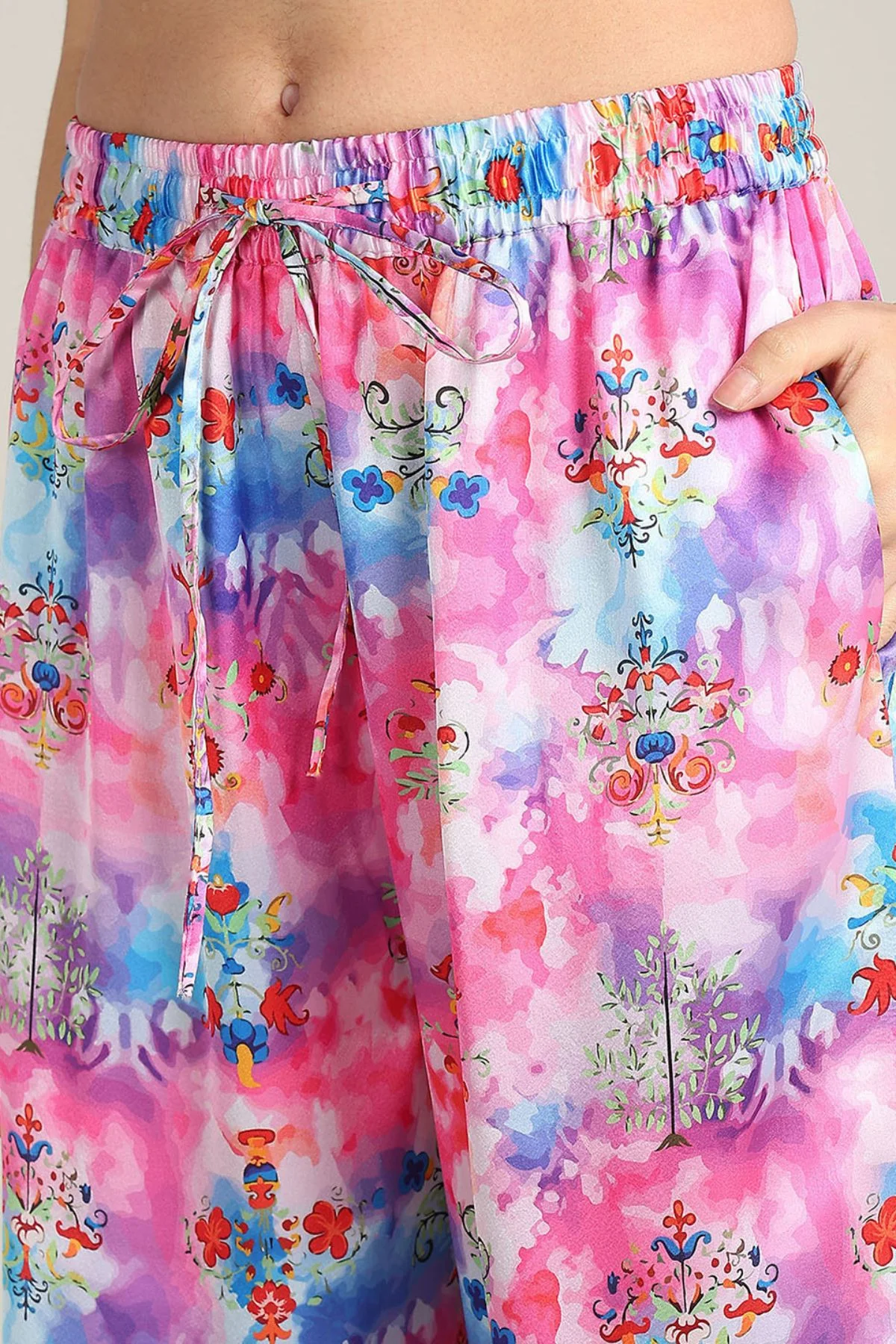 Pink Maternity Co-ord Set with Zipless Feeding - Image 5